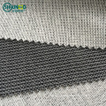 high quality warp knitted weft insert napping interlining brushed tricot fabric